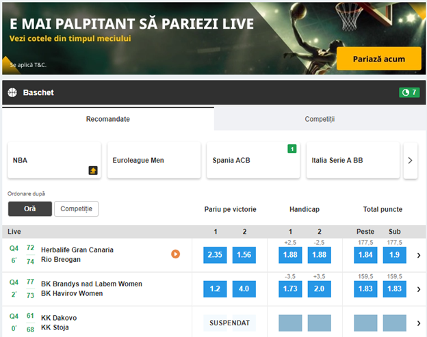 Betfair, PariuriOnline.tv