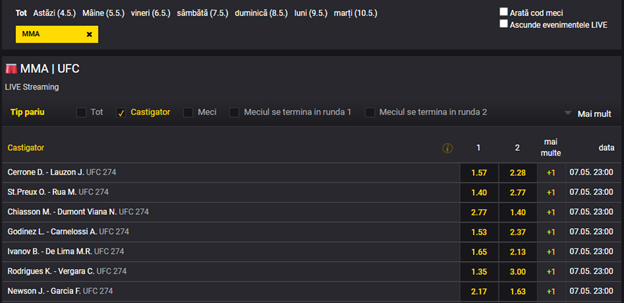 Fortuna, PariuriOnline.tv