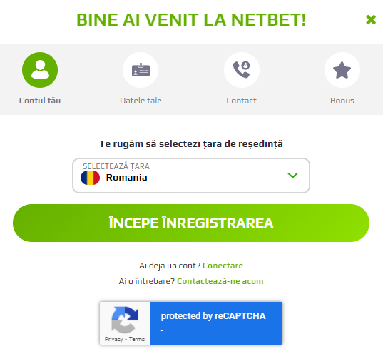 Netbet inregistare, PariuriOnline TV
