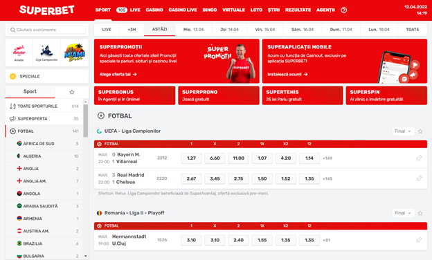 Superbet, PariuriOnline.tv