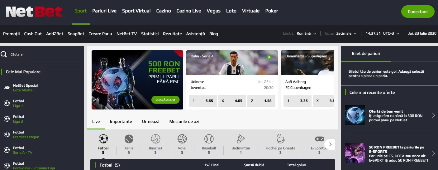 netbet, pariurionline.tv
