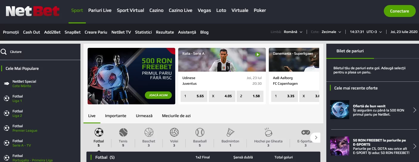 netbet, pariurionline.tv
